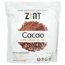 Какао у порошку Raw Organic Cacao Powder Zint 907 г Какао у порошку Raw Organic Cacao Powder Zint 907 г