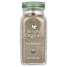 Cardamom Органический кардамон Simply Organic 80 г Cardamom Органический кардамон Simply Organic 80 г