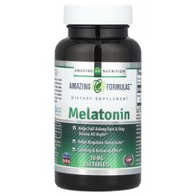 Мелатонін Melatonin 10 mg Amazing Nutrition 250 таблеток Мелатонін Melatonin 10 mg Amazing Nutrition 250 таблеток