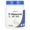 Фото товара Nutricost, Д-манноза, D-Mannose Unflavored, 500 г
