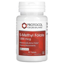 Метилфолат 5-Methyl Folate 1000 mcg Protocol for Life Метилфолат 5-Methyl Folate 1000 mcg Protocol for Life
