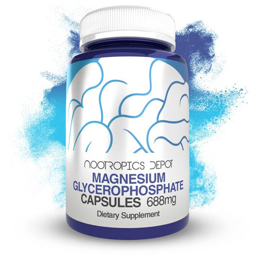 Основное фото товара Magnesium Glycerophosphate Capsules Основное фото товара Магний, Magnesium Glycerophosphate Capsules, 90 капсул