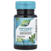 Масло Перцевої М'яти Pepogest Peppermint Oil Nature's Way Масло Перцевої М'яти Pepogest Peppermint Oil Nature's Way