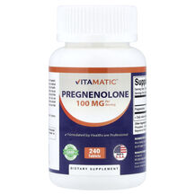 Pregnenolone, 50 mg Прегненолон Vitamatic 240 таблеток Pregnenolone, 50 mg Прегненолон Vitamatic 240 таблеток