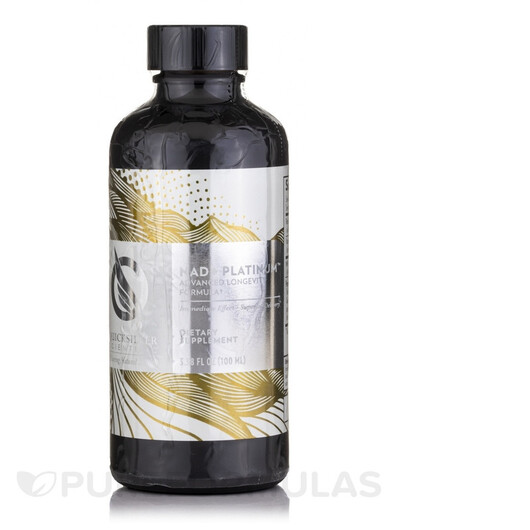 Основне фото товару Quicksilver Scientific, NAD+ Platinum, Нікотинамід НАД+, 100 мл