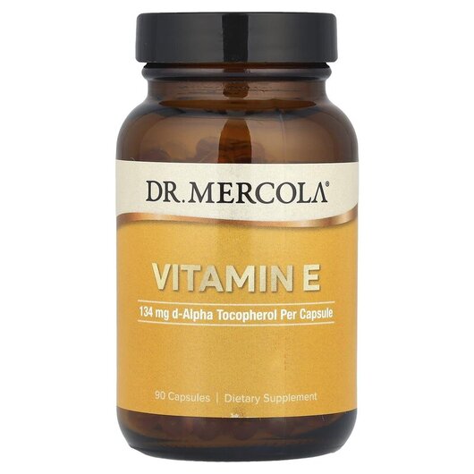 Основное фото товара Dr. Mercola, Витамин E, Vitamin E, 90 капсул