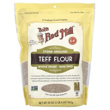 Stone Ground Teff Flour Whole Grain Зерновые культуры Stone Ground Teff Flour Whole Grain Зерновые культуры