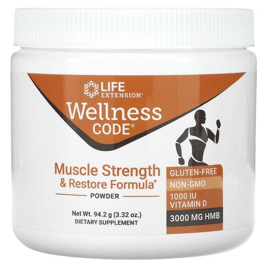 Основне фото товару Wellness Code Muscle Strength & Restore Formula, Підтримка сн