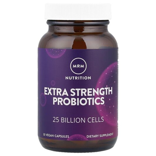 Основное фото товара Extra Strength Probiotic Основное фото товара MRM, Пробиотики, Extra Strength Probiotic, 30 капсул