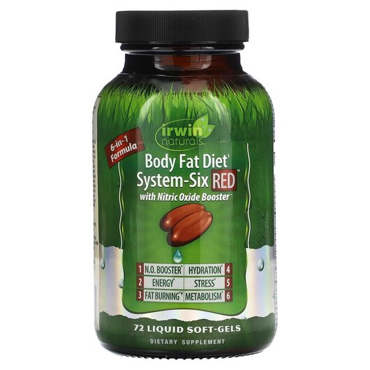 Основное фото товара Body Fat Diet System-Six Red Основное фото товара Irwin Naturals, Жиросжигатели, Body Fat Diet System-Six Red, 72 к