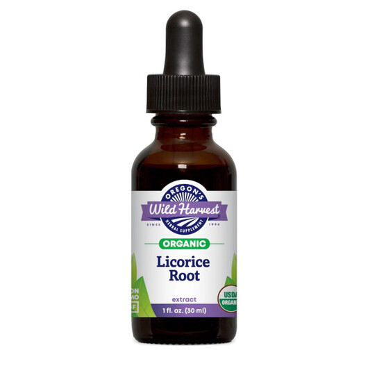Основное фото товара Organic Licorice Root Extract Основное фото товара Oregon's Wild Harvest, Лакрица, Organic Licorice Root Extrac