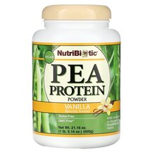 Pea Protein Powder Vanilla Гороховый Протеин NutriBiotic Pea Protein Powder Vanilla Гороховый Протеин NutriBiotic
