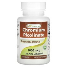Хром Chromium Picolinate 1000 mcg Best Naturals Хром Chromium Picolinate 1000 mcg Best Naturals