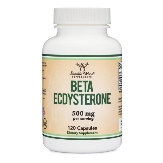 Основне фото товару Beta Ecdysterone 500 mg, Бустер Тестостерону, 120 капсул