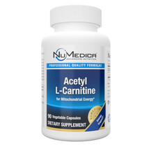 Acetyl-L-Carnitine Ацетилкарнитин NuMedica 90 капсул