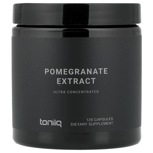 Основное фото товара Toniiq, Гранат, Pomegranate Extract, 120 капсул