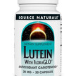 Фото товара Source Naturals, Лютеин, Lutein, 30 капсул