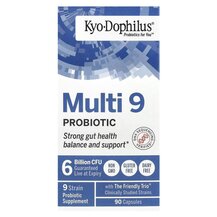 Пробіотики Multi 9 Probiotic Kyolic 90 капсул