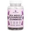 Фото товару Sea Moss & Elderberry Gummies Фото товару Sea Moss & Elderberry Gummies, Ірландський морський мох, 60 т