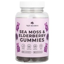 Ірландський морський мох Sea Moss & Elderberry Gummies Ірландський морський мох Sea Moss & Elderberry Gummies