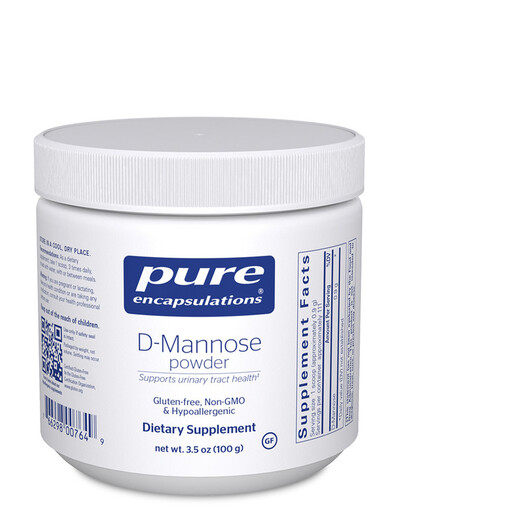 Основное фото товара Pure Encapsulations, Д-манноза, D-Mannose Powder, 100 г