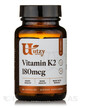 Фото товару Vitamin K2 180 mcg Фото товару Utzy Naturals, Vitamin K2 180 mcg, Вітамін K Філохінон, 60 капсул