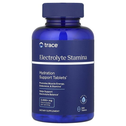 Основное фото товара Trace, Электролиты, TM Sport Electrolyte Stamina, 300 таблеток