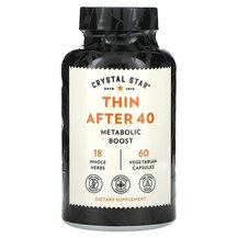 Жироспалювачі Thin After 40 Crystal Star 60 капсул Жироспалювачі Thin After 40 Crystal Star 60 капсул