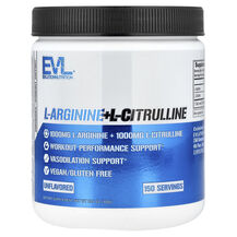 L-Arginine + L-Citrulline Unflavored L-Цитруллин EVLution