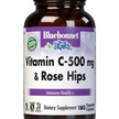 Фото товару Vitamin C-500 mg Plus Rose Hips, Вітамін C, 180 капсул