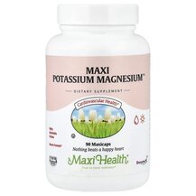 Магній Maxi Potassium Magnesium Maxi Health 90 капсул Магній Maxi Potassium Magnesium Maxi Health 90 капсул