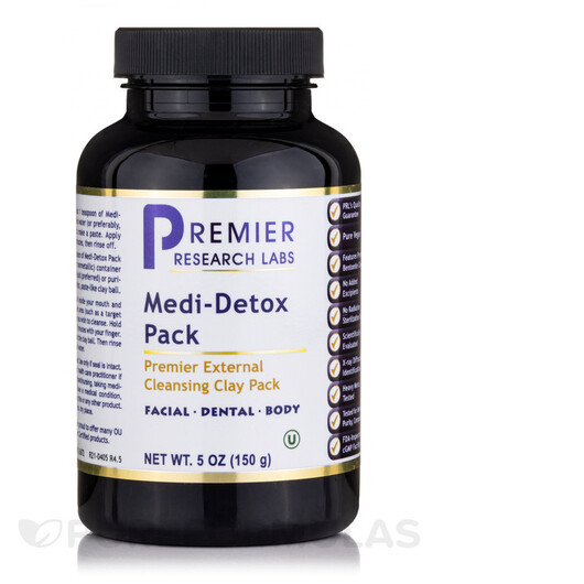 Основное фото товара Premier Research Labs, Детокс и очистка, Medi-Detox Pack Powder, 