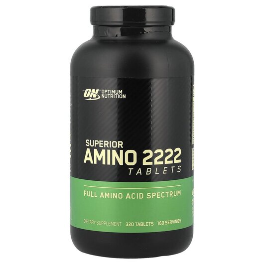 Основне фото товару Superior Amino 2222 Tabs, Амінокислоти, 320 таблеток