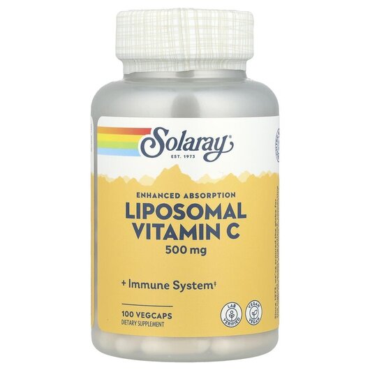 Основное фото товара Liposomal Vitamin C 500 mg Основное фото товара Липосомальный Витамин C 500 мг, Liposomal Vitamin C 500 mg, 100 к