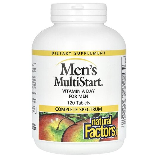 Основное фото товара Men's MultiStart VitaMin A Day for Men Основное фото товара Мультивитамины для мужчин, Men's MultiStart, 120 таблеток