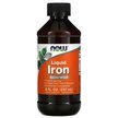 Фото товара NOW Foods, Железо, Iron Liquid Ferric Glycinate, 237 мл