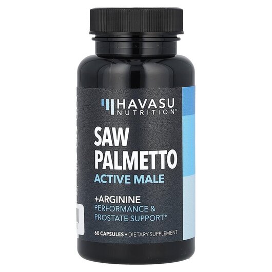 Основне фото товару Havasu Nutrition, Saw Palmetto Active Male, Со Пальметто, 60 капс