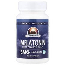 Мелатонін 3 мг Melatonin 3 mg 240 Source Naturals Мелатонін 3 мг Melatonin 3 mg 240 Source Naturals