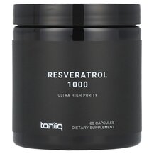 Ресвератрол Resveratrol 1000 Toniiq 60 капсул
