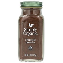 Organic Chipotle Powder Специи Simply Organic 75 г Organic Chipotle Powder Специи Simply Organic 75 г
