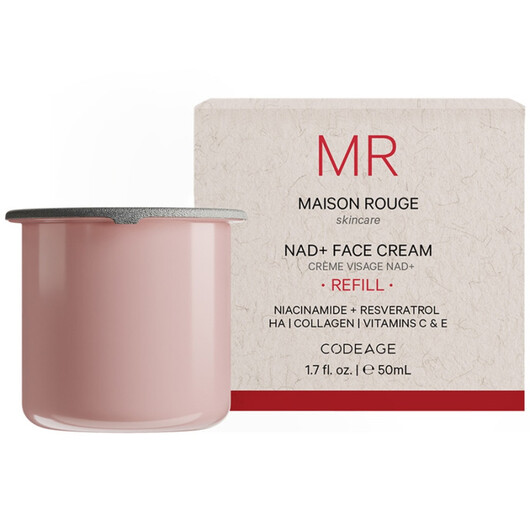 Основное фото товара Maison Rouge NAD+ Resveratrol Face Cream Основное фото товара CodeAge, Крем, Maison Rouge NAD+ Resveratrol Face Cream, 50 ml Re