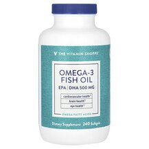 Omega-3 Fish Oil EPA/DHA 500 mg Омега 3 TheVitaminShoppe