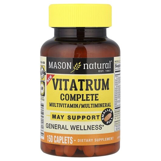 Основное фото товара Vitatrum Complete Multivitamin/Multimineral Основное фото товара Vitatrum Complete Multivitamin/Multimineral, Минеральные добавки,