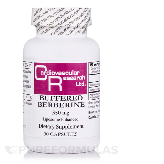 Основное фото товара Buffered Berberine 350 mg Основное фото товара Ecological Formulas, Берберин, Buffered Berberine 350 mg, 90 капс