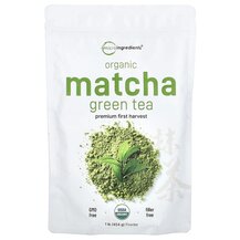 Organic Matcha Green Tea Чай Матча Micro Ingredients 454 г Organic Matcha Green Tea Чай Матча Micro Ingredients 454 г