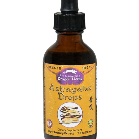Основное фото товара Astragalus Drops Основное фото товара Dragon Herbs, Астрагал, Astragalus Drops, 60 мл