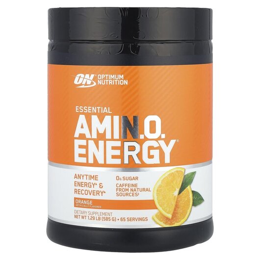 Основне фото товару Essential Amino Energy Orange Cooler, Амінокислоти, 585 г