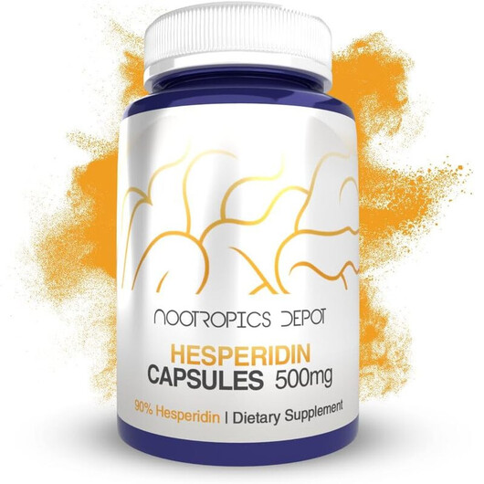 Основное фото товара Hesperidin Capsules Основное фото товара Nootropics Depot, Гесперидин, Hesperidin Capsules, 60 капсул