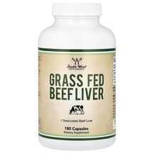 Grass Fed Beef Liver Бычья печень Double Wood Supplements