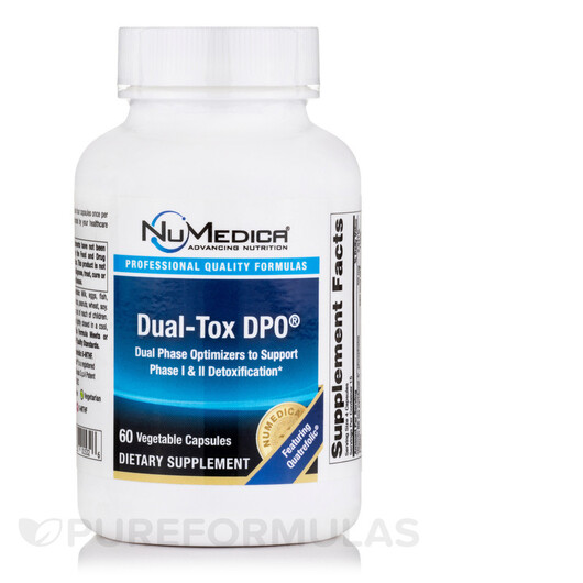 Основное фото товара NuMedica, Детокс и очистка, Dual-Tox DPO, 60 капсул